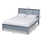 Baxton Studio Adela Grey Finished Wood Full Size Platform Bed 159-9602 - alternate 9